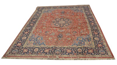 Lot 1100 - Tabriz carpet