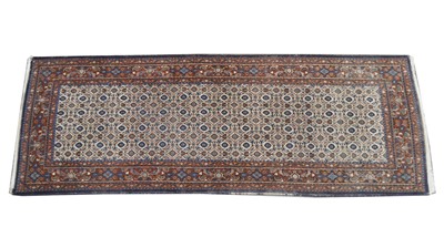 Lot 1121 - A Khorrasan runner carpet