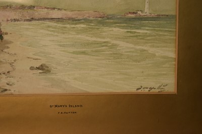 Lot 744 - Thomas Swift Hutton - St Mary's Island | watercolour
