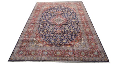 Lot 1130 - A Kashan carpet