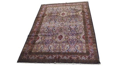 Lot 1131 - A Khorrasan part silk carpet