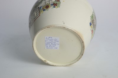 Lot 730 - Dawson Low Ford Creamware jug
