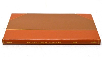 Lot 140 - An Auction Catalogue.