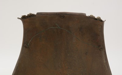 Lot 801 - A French Cuirassiers breastplate and backplate