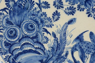 Lot 738 - Dutch Delft charger, Chinese 'Imari' charger