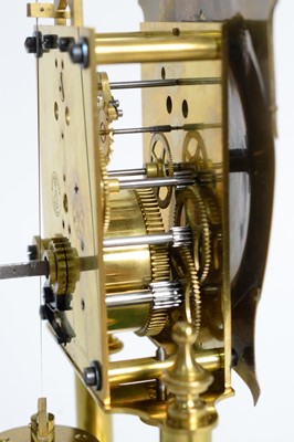 Lot 1185 - Gustav Becker: an early 20th Century 400-day anniversary/torsion clock.