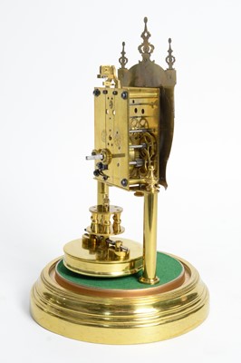 Lot 1185 - Gustav Becker: an early 20th Century 400-day anniversary/torsion clock.