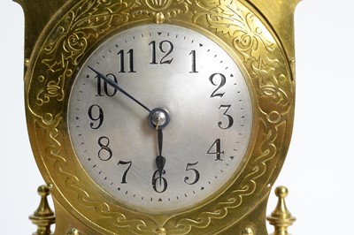 Lot 1185 - Gustav Becker: an early 20th Century 400-day anniversary/torsion clock.