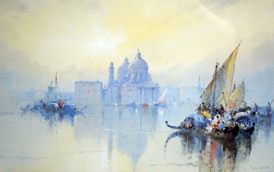 Lot 45 - Frank Wasley - The Grand Canal, Venice | watercolour