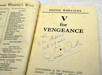 Lot 27 - Books by Dennis Yeats Wheatley.