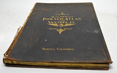 Lot 104 - Rand, McNally & Co.'s Indexed Atlas of the World.