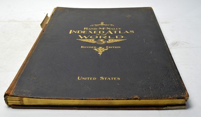 Lot 728 - Rand, McNally & Co.'s Indexed Atlas of the World.