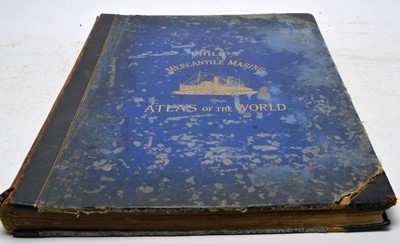 Lot 105 - Philips' Mercantile Marine Atlas of the World.
