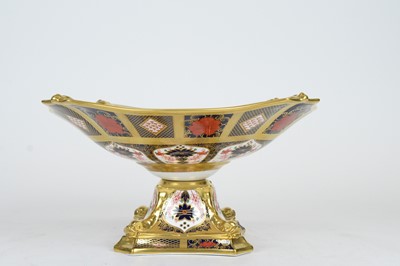Lot 722 - A Royal Crown Derby Dolphin Centrepiece.