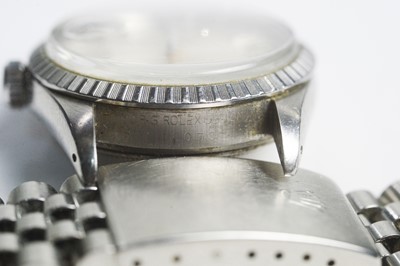 Lot 545 - Rolex Oyster Perpetual Date Just: a steel-cased automatic wristwatch