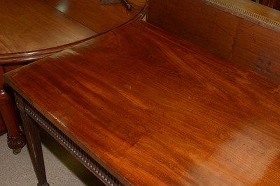 Lot 1089 - A George III mahogany serving table