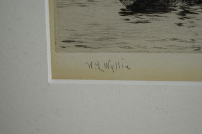 Lot 9 - William Lionel Wyllie - The Wind Falls Light | etching