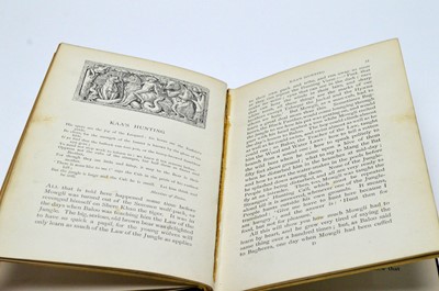 Lot 12 - Rudyard Kipling: The Jungle Book and The Second Jungle Book.