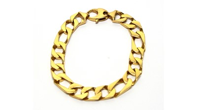 Lot 146 - An Egyptian 18ct yellow gold bracelet