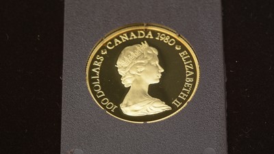 Lot 162 - Royal Canadian Mint 100 dollar gold coin