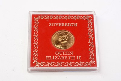 Lot 169 - An Elizabeth II gold sovereign, 1981