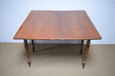 Lot 52 - A Victorian mahogany tea table; and a Victorian walnut circular tilt-action breakfast table.