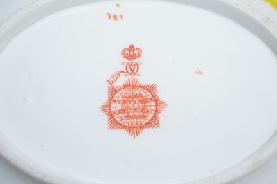 Lot 408 - Derby Crown Porcelain Company Dessert Service