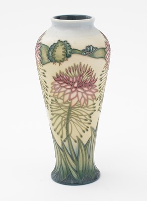 Lot 73 - Moorcroft floral landscape vase by Sian Leger