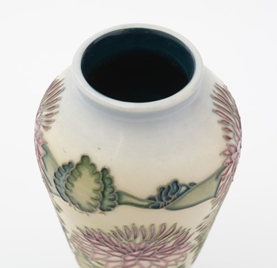 Lot 73 - Moorcroft floral landscape vase by Sian Leger