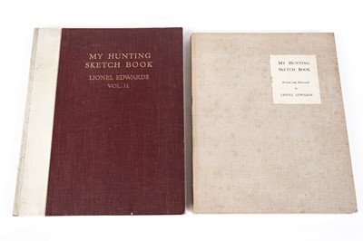 Lot 249 - Hunting Sketch Books by L. Edwards