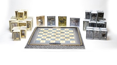 Lot 526 - LOTR chess set.