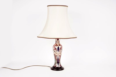 Lot 112 - A Moorcroft Art Nouveau style table lamp