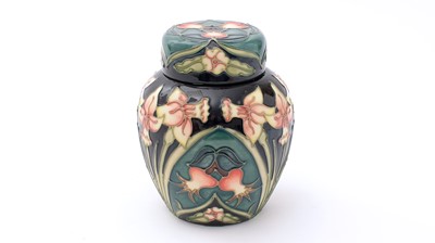 Lot 65 - Moorcroft Carousel pattern ginger jar and cover