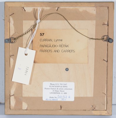 Lot 757 - Lynn Curran - Parrots and Carrots | needlework