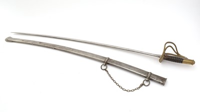 Lot 796 - A French Light Cavalry Trooper's sword, 1822 pattern