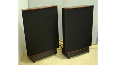 Lot 595 - Pair of Quad ESL 63 Electrostatic speakers