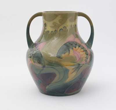 Lot 54 - Moorcroft Carp Vase