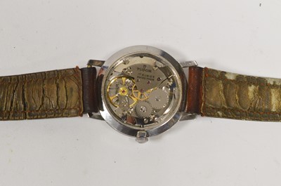 Lot 435 - Tudor: a steel-cased manual wind wristwatch