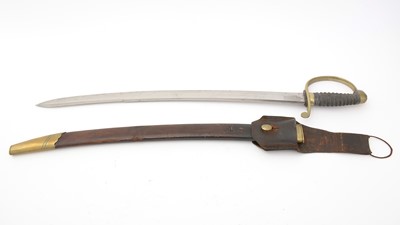 Lot 798 - A 19th Century short sword