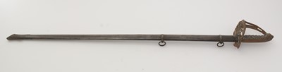 Lot 799 - A Victorian Infantry Officer's sword, 1822 pattern