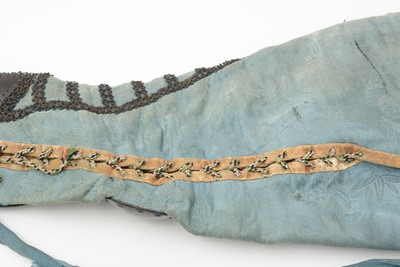 Lot 813 - A pair of Kusari sleeves (kote), together with a cuisses