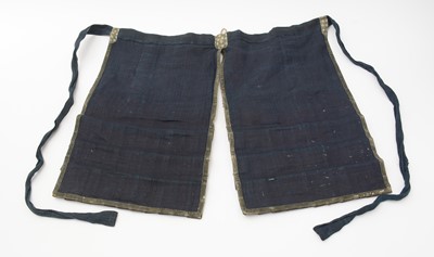 Lot 813 - A pair of Kusari sleeves (kote), together with a cuisses