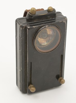 Lot 784 - Two torches, another torch with filters and a petrol can.