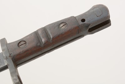 Lot 787 - An American bayonet and another.