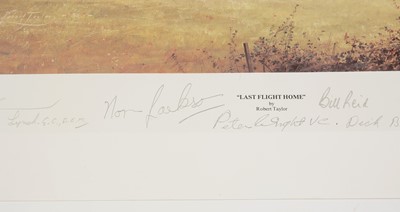 Lot 736 - Limited edition print after Robert Taylor 'Last Flight Home'