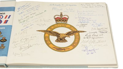 Lot 741 - A Lifetime of Service, signed by approximately thirty members of the RAF