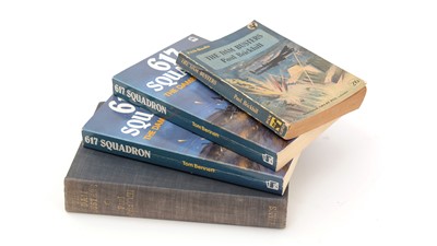 Lot 742 - Four books related to The Dambusters, with many signatures.