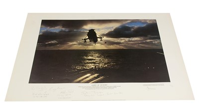 Lot 715 - Dawn of Victory, a signed photographic print