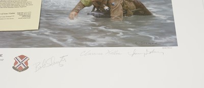 Lot 717 - Two signed military limited edition prints.