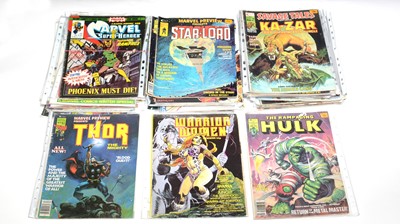 Lot 157 - Curtis and Marvel Magazines and Comics.